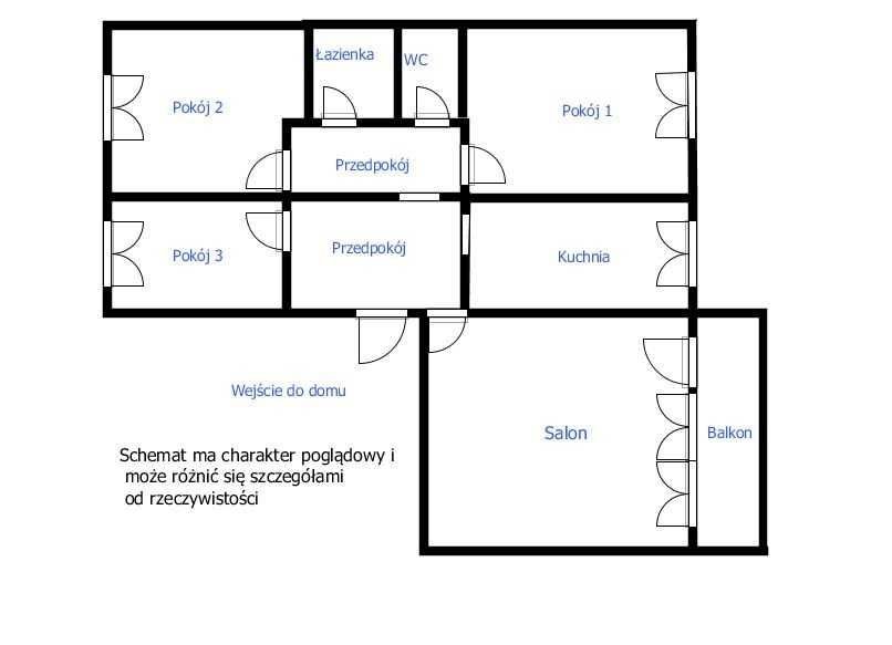 Mieszkanie czteropokojowe  na sprzedaż Świebodzice  84m2 Foto 19