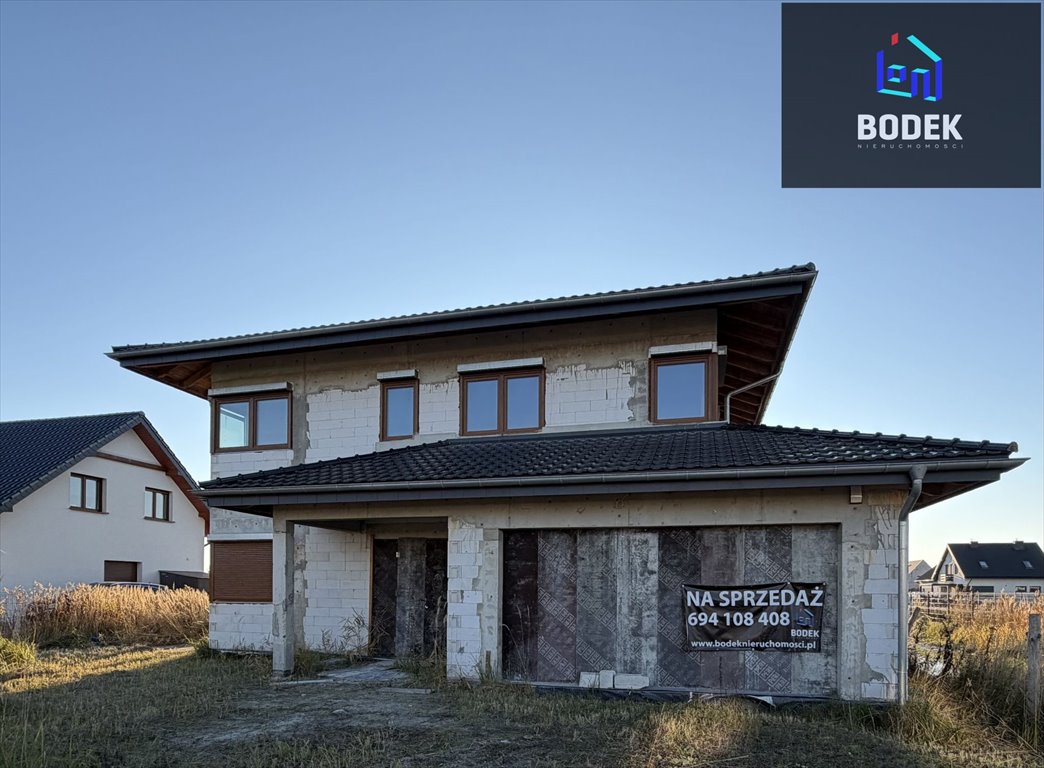 Przestronny dom 200 m² w Dobrzykowicach z nową zabudową Dobrzykowice, Dobrzykowice, Kwiatów Polnych 28  200m2 Foto 1