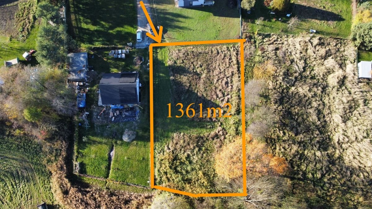 Działka budowlana na sprzedaż Mirosławice  1 361m2 Foto 1