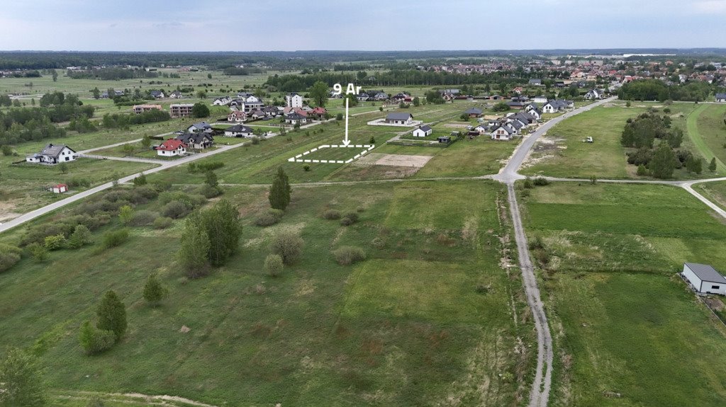 Działka 9 arów z MPZP pod dom jednorodzinny, media Sokołów Małopolski, Tęczowa  900m2 Foto 1
