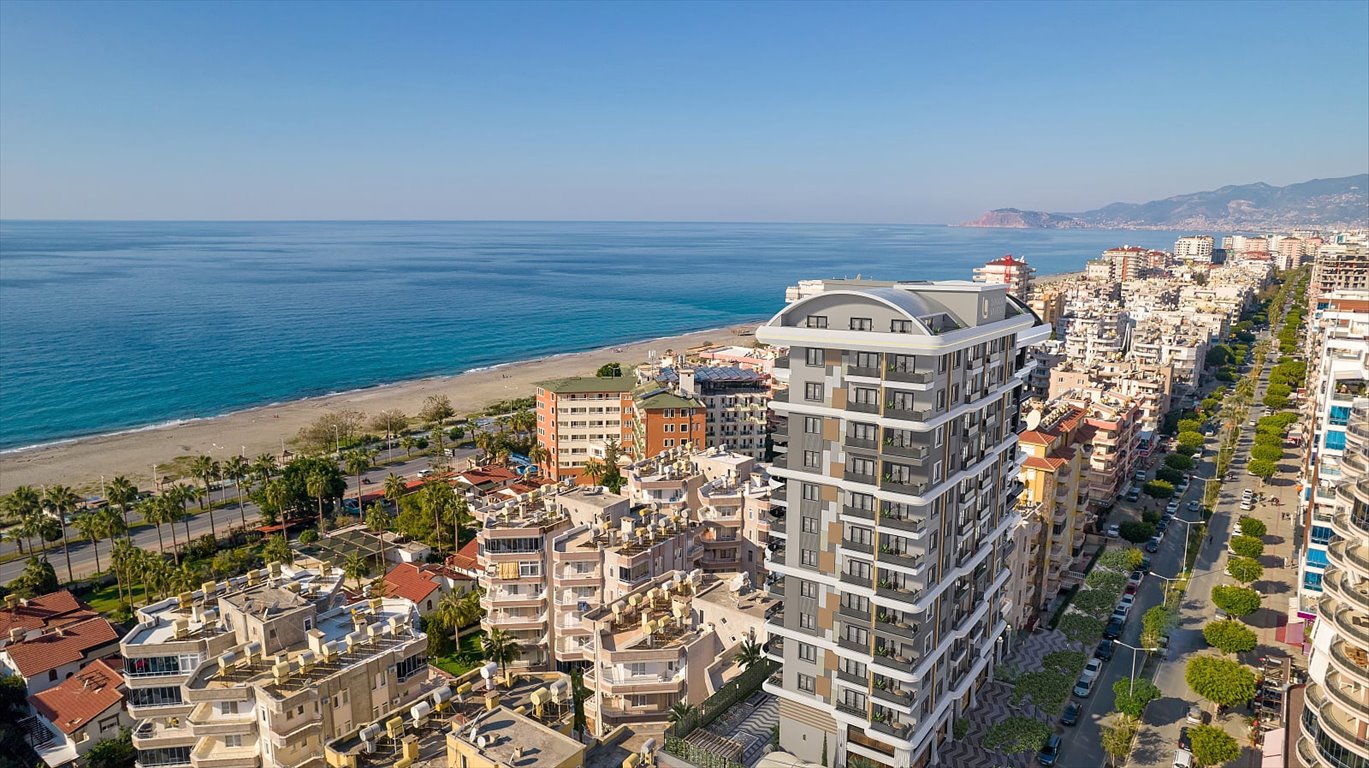 Nowoczesny 3-pok. apartament z widokiem na morze, 100 m od plaży Turcja, Mahmutlar, Mahmutlar, Alanya, Antalya  153m2 Foto 1