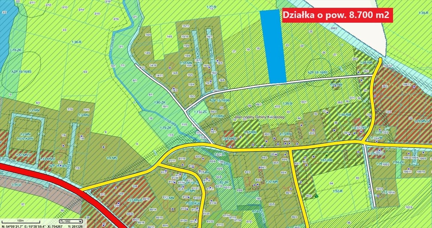 Działki rolne z możliwością zabudowy, 8 700 m², Kołobrzeg Stramnica  8 700m2 Foto 1