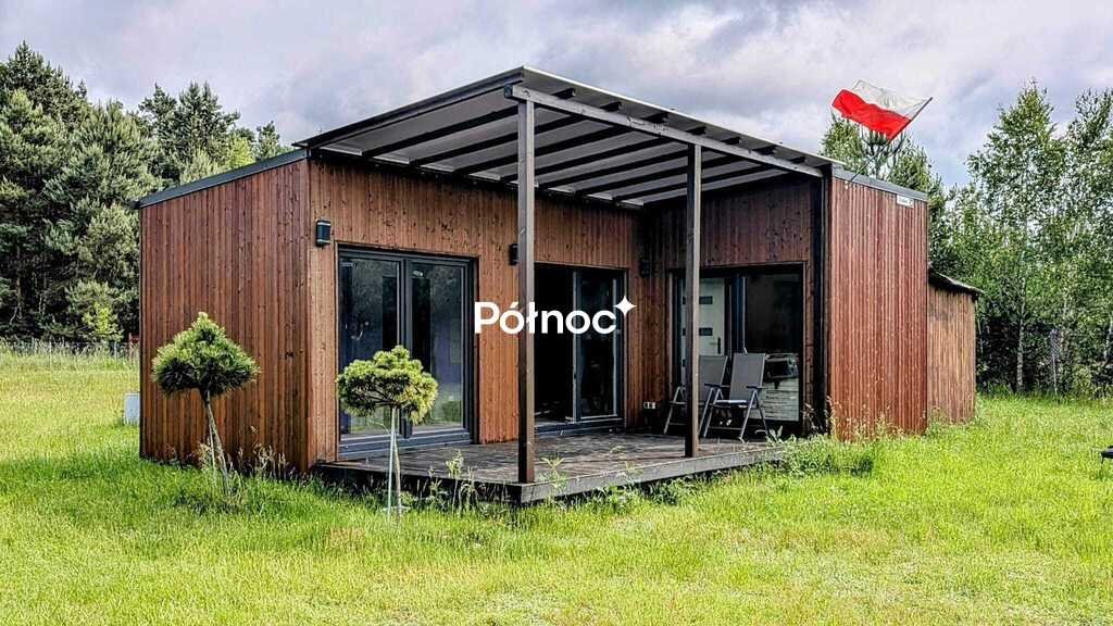Nowoczesny dom modułowy 34,5 m² z tarasem i ogrodem Żelisław  35m2 Foto 1