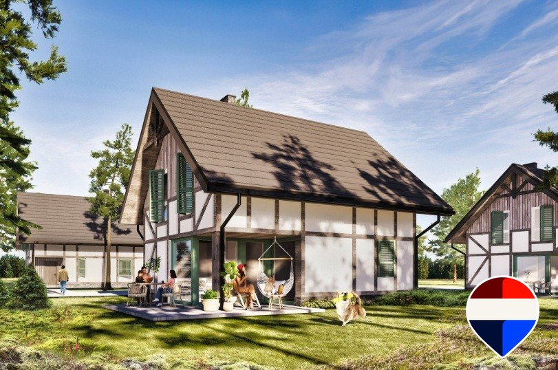 Urokliwy dom nad jeziorem Lubowisko, 73 m², taras Kościerski, 22  73m2 Foto 1