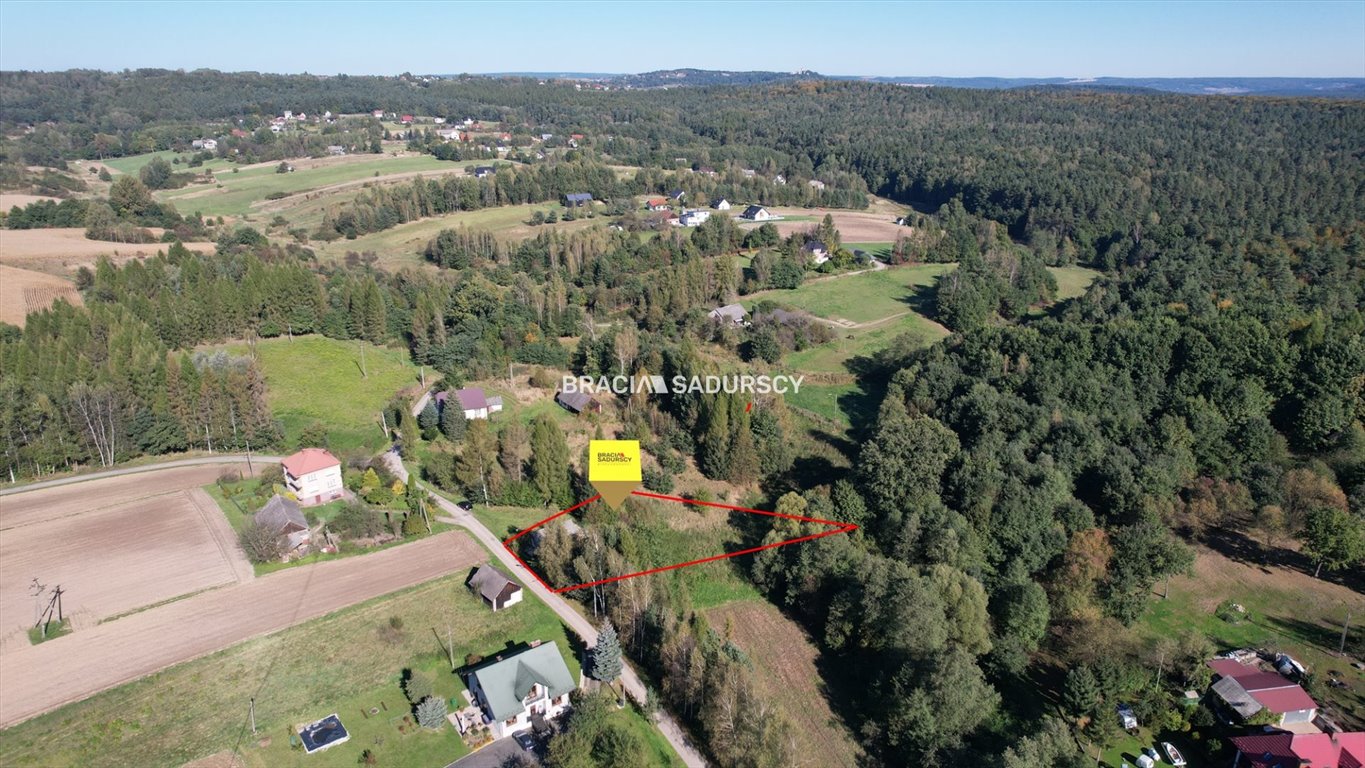 Działka budowlana na sprzedaż Poręba Żegoty  1 600m2 Foto 1