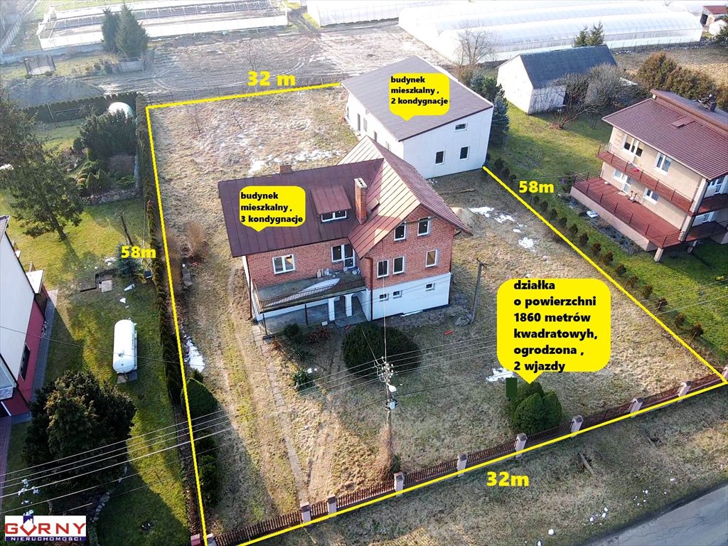 Nieruchomość z potencjałem na hostel pracowniczy, 456 m2 Woźniki  456m2 Foto 1