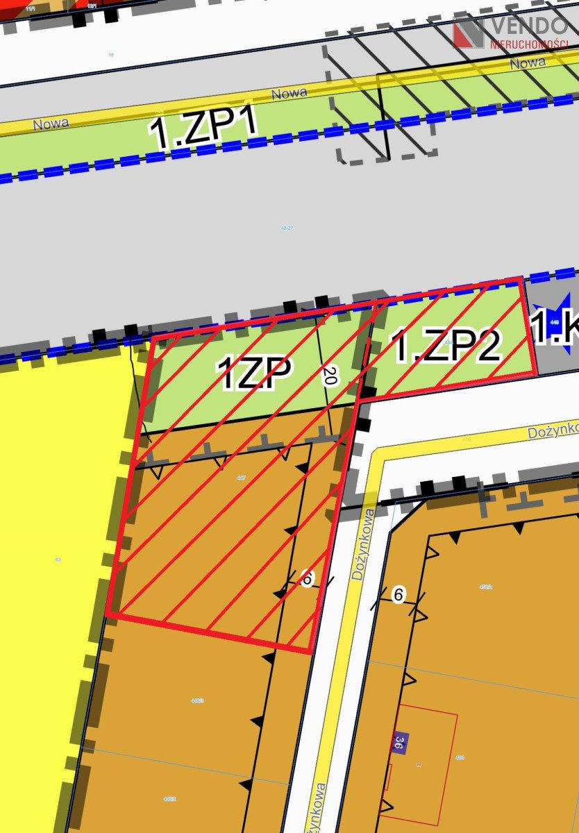 Działka budowlana na sprzedaż Biskupice, Biskupice Wielkopolskie, Dożynkowa  2 026m2 Foto 5