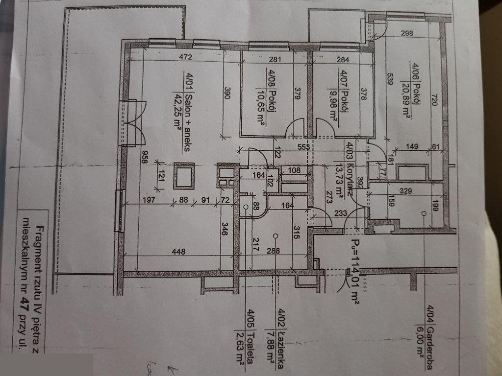 Mieszkanie czteropokojowe  na sprzedaż Szczecin, Centrum  114m2 Foto 17