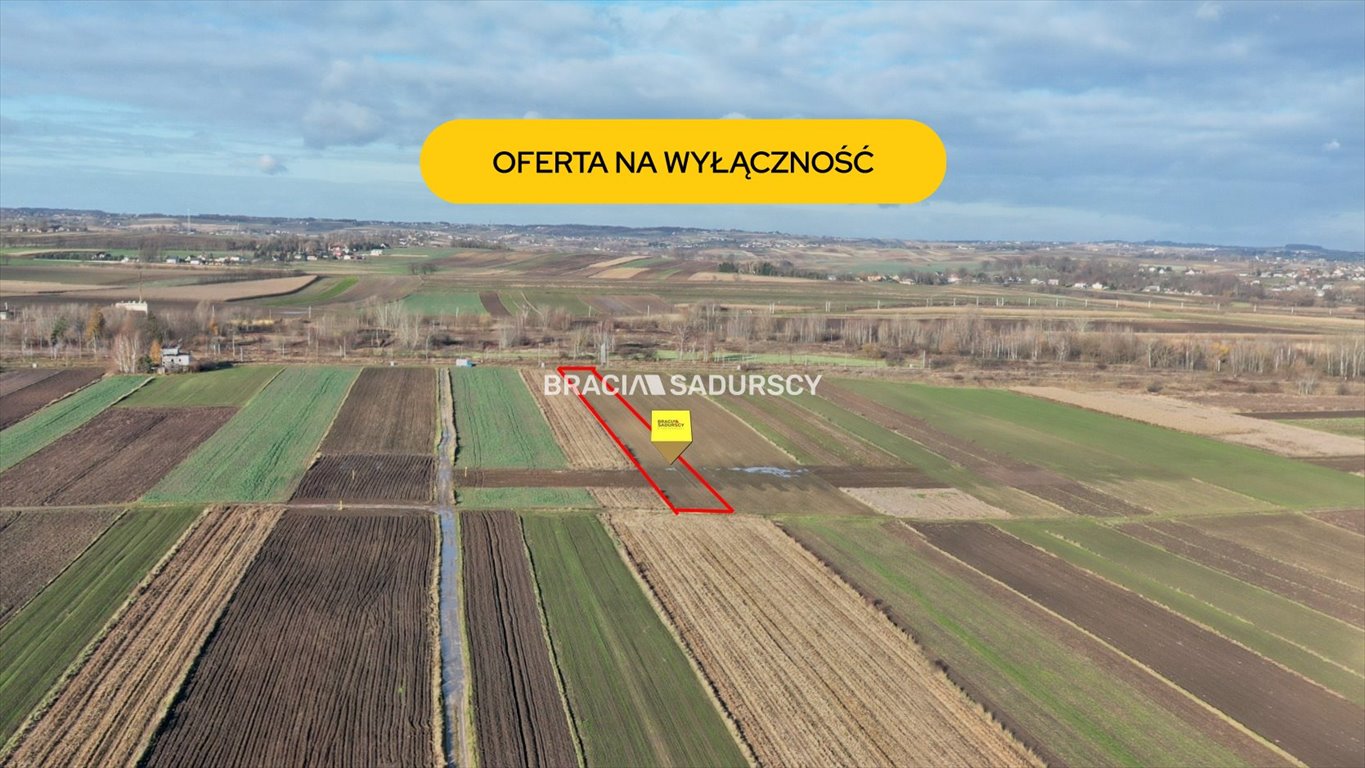 Działka rolna 3573 m² w Krakowie – idealna pod uprawy Kraków, Nowa Huta, Nowa Huta  3 573m2 Foto 1