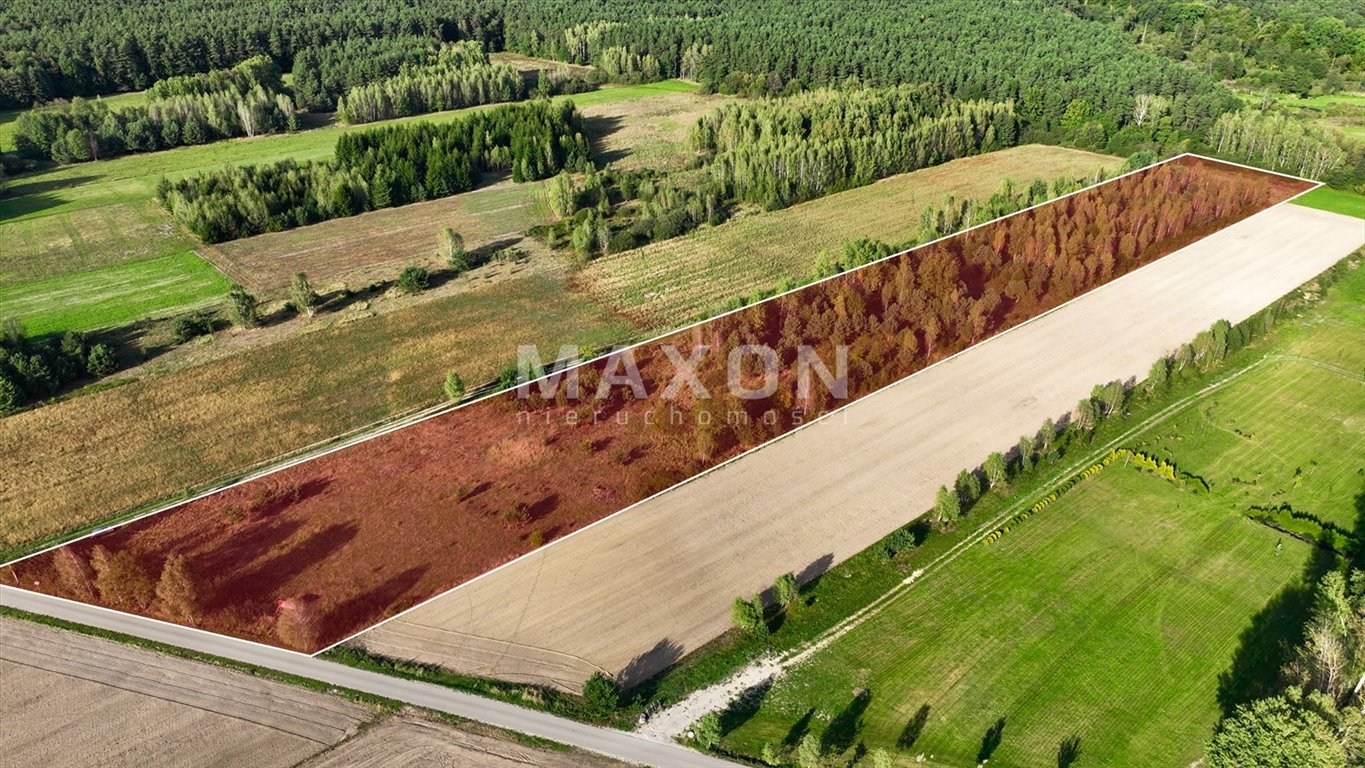 Działka 2,73 ha przy Rezerwacie Rawka – spokój i natura Ziemiary  27 289m2 Foto 1