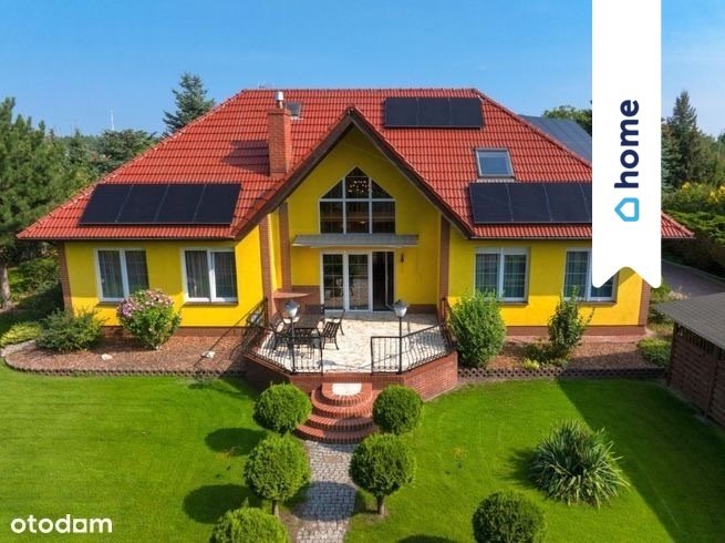 Polecam luksusowy dom 254 m² z ogrodem 2000 m², kominkiem i garażem Poznań, Wietrzna  311m2 Foto 1