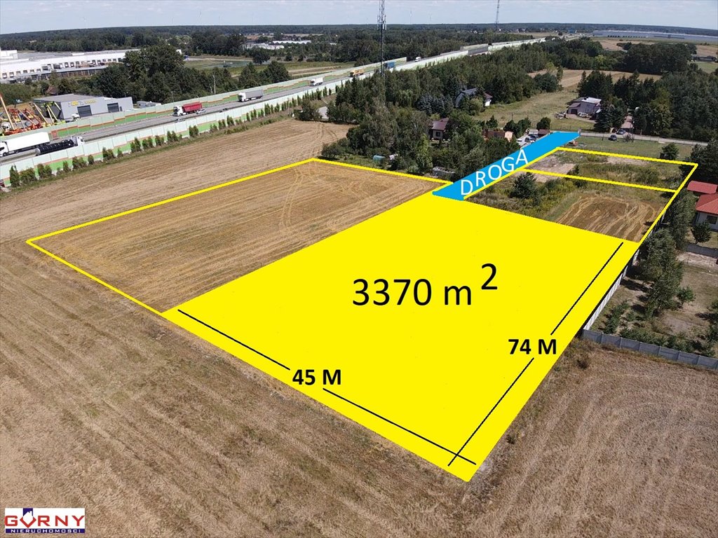 Działka inna na sprzedaż Piotrków Trybunalski  3 370m2 Foto 1