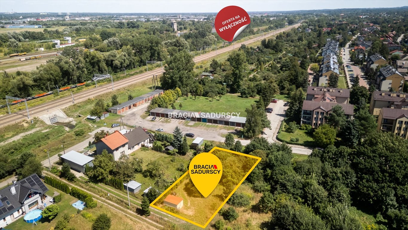 Działka inna na sprzedaż Kraków, Bieżanów-Prokocim, Bieżanów, Seweryna Udzieli  713m2 Foto 1