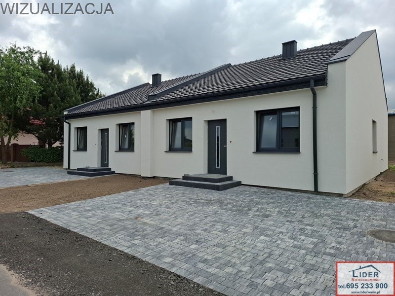 Nowoczesny dom 85 m² w Rudzicy - stan deweloperski. Rudzica  85m2 Foto 1