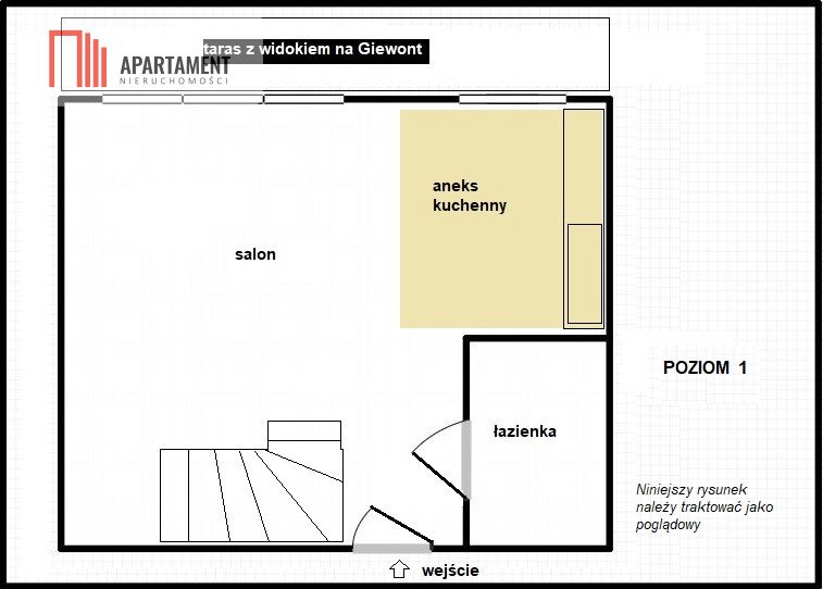 Mieszkanie trzypokojowe na sprzedaż Kościelisko, Nędzy Kubińca  60m2 Foto 26