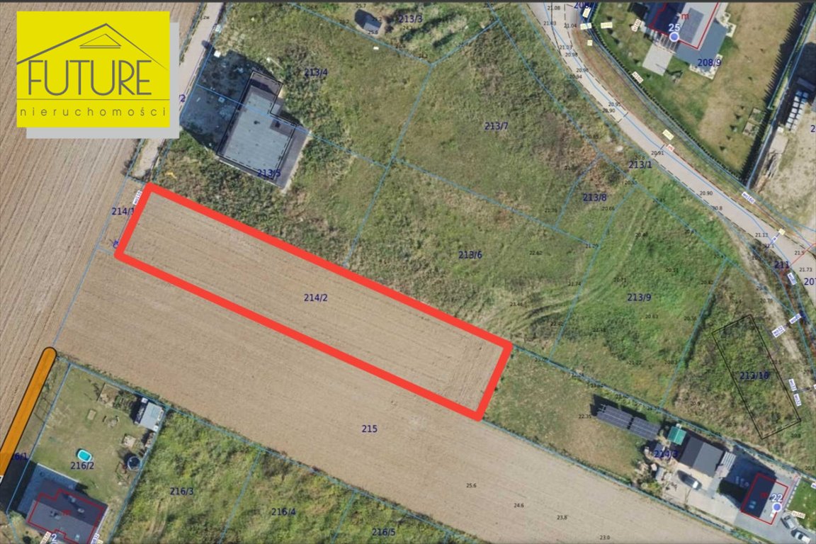 Działka pod dom jednorodzinny z pięknym widokiem w Malborku Malbork  1 424m2 Foto 1