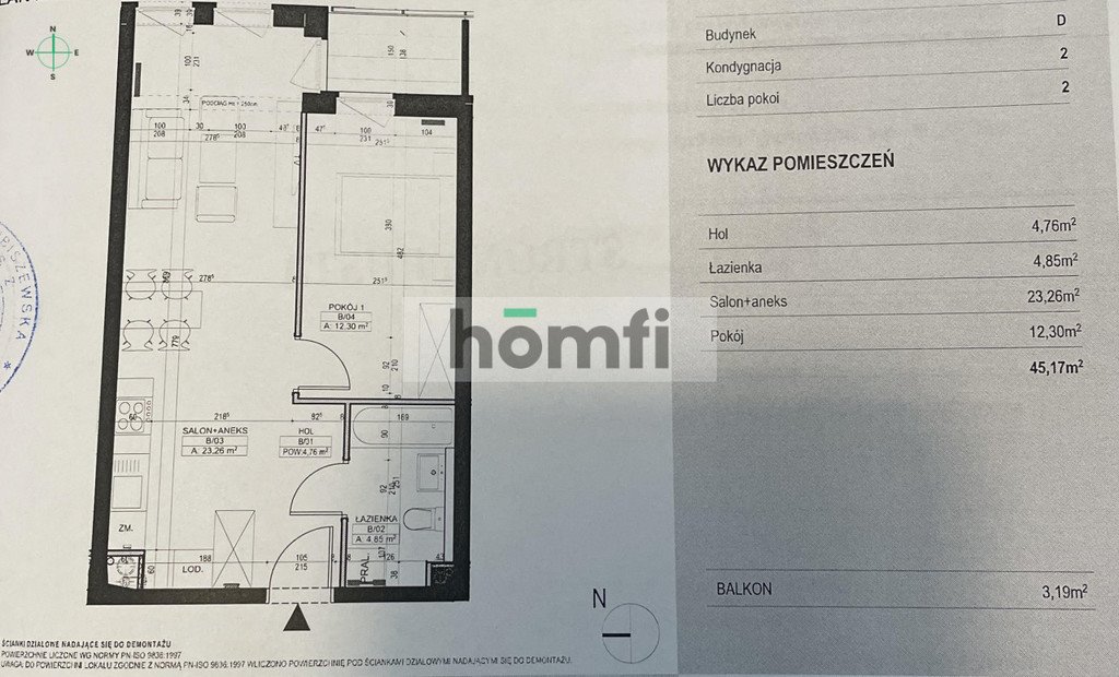 Mieszkanie dwupokojowe na wynajem Poznań, Piątkowo, Piątkowo, Teofila Mateckiego  45m2 Foto 7