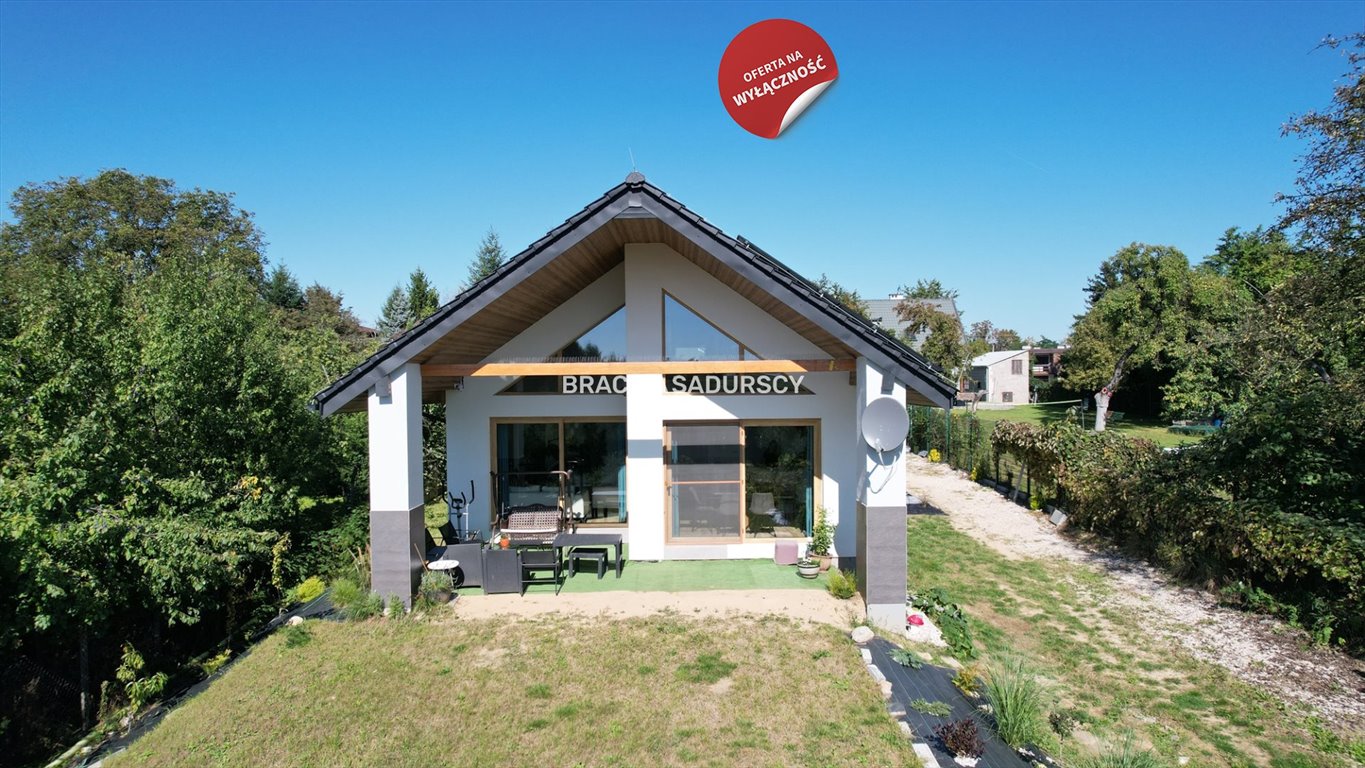 Nowoczesny dom energooszczędny 150m² z garażem i ogrodem Miechów, Ogrodowa  200m2 Foto 1