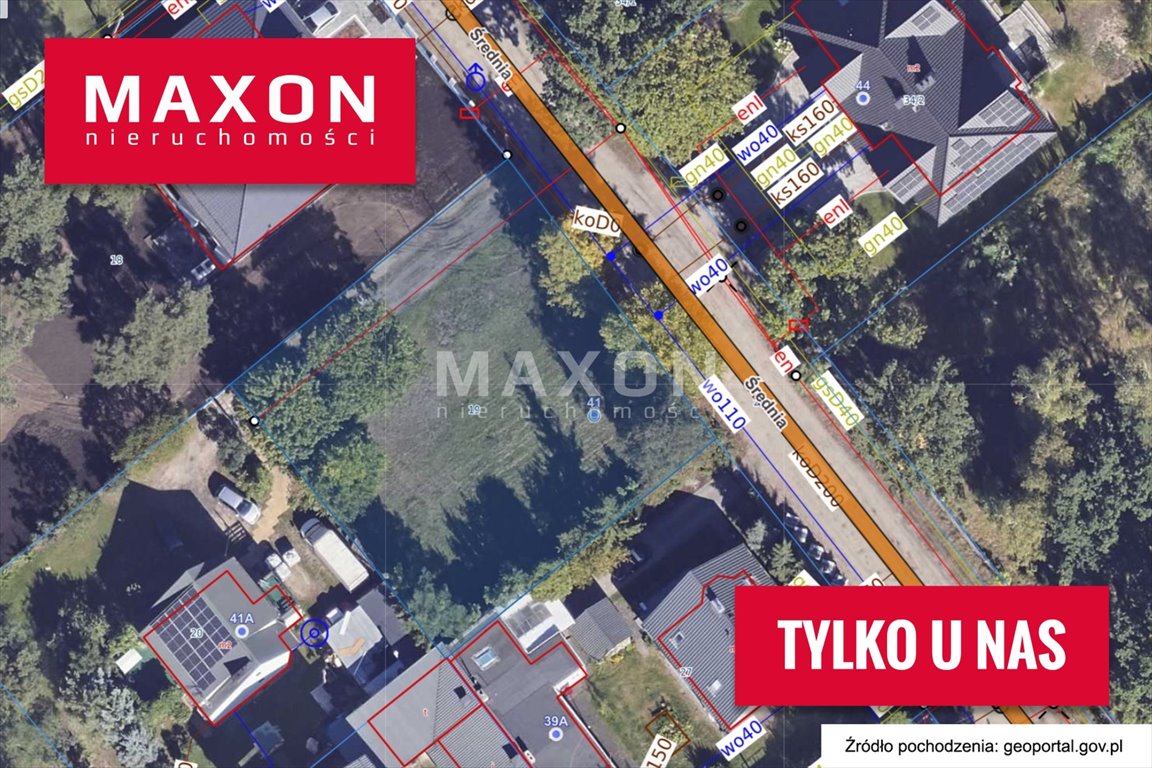 Działka budowlana na sprzedaż Wołomin  890m2 Foto 1