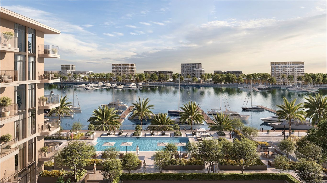 Ekskluzywne apartamenty z widokiem na morze nad mariną Zjednoczone Emiraty Arabskie, Mina Rashid, Mina Rashid, Mina Rashid, Dubaj  119m2 Foto 1