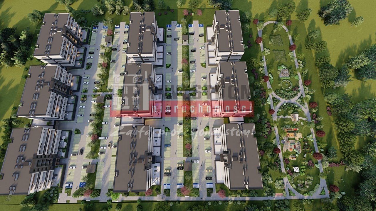 Nowoczesne 3-pokojowe mieszkanie z balkonem w Atlantis Prestige Park Opole, Malinka  63m2 Foto 1