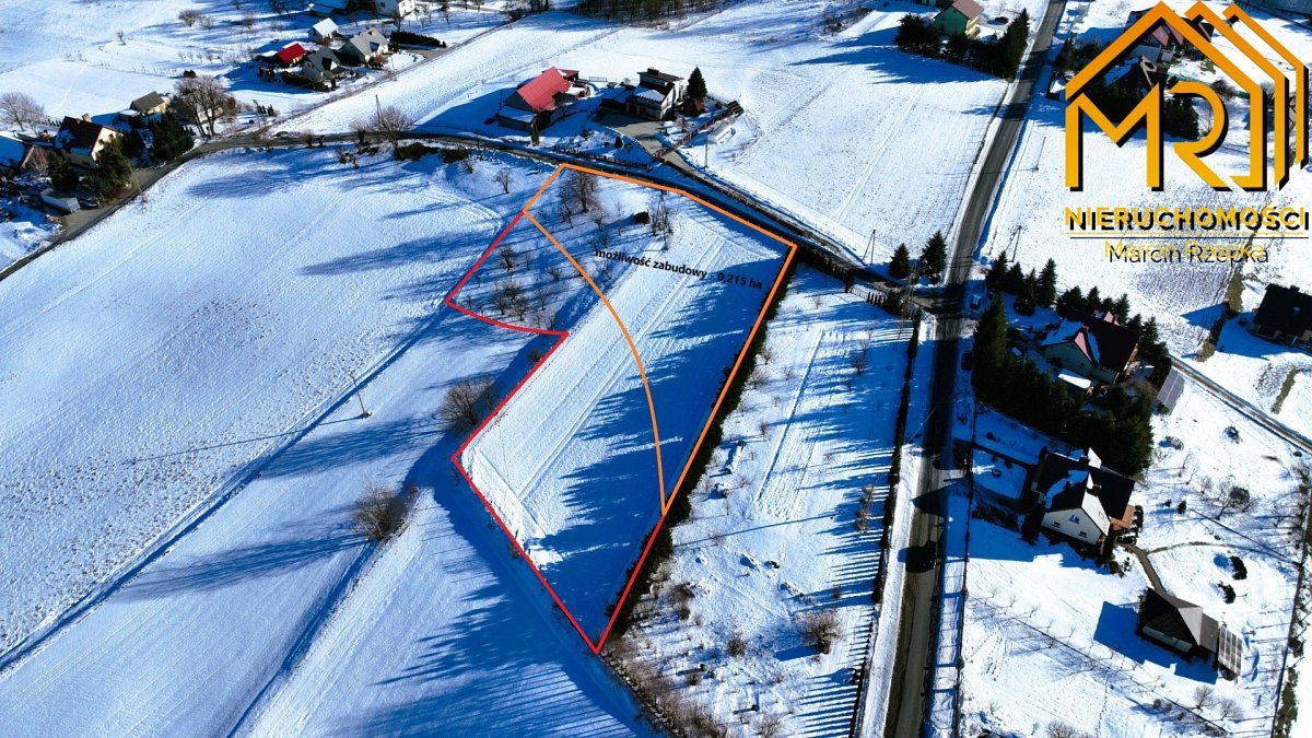 Zapraszam do zakupu działki z widokiem 0,48 ha z mediami, blisko Świebodzina Świebodzin  4 785m2 Foto 1