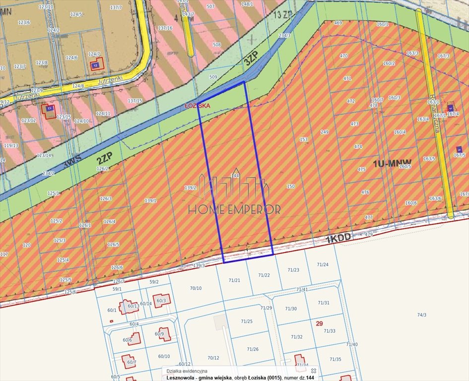 Działka budowlana na sprzedaż Łoziska, Waniliowa  9 300m2 Foto 1