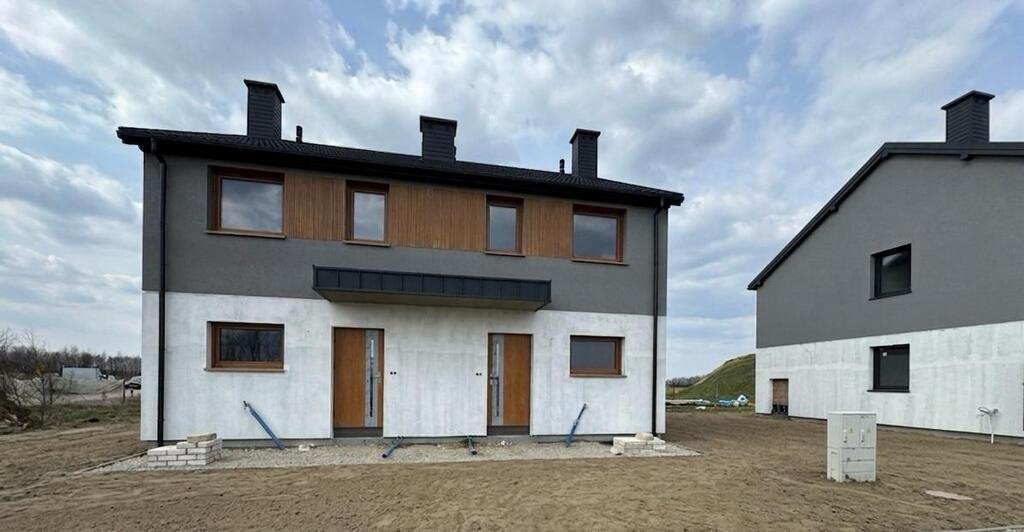 Nowoczesny dom 82,92 m² z ogrzewaniem podłogowym i tarasem Zaczernie  83m2 Foto 1