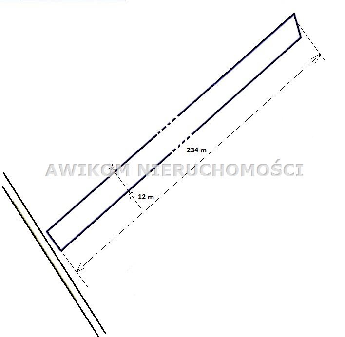 Działka budowlana 2 700 m² z dostępem do rzeki i drogi asfaltowej Skierniewice, Mokra Lewa  2 700m2 Foto 1