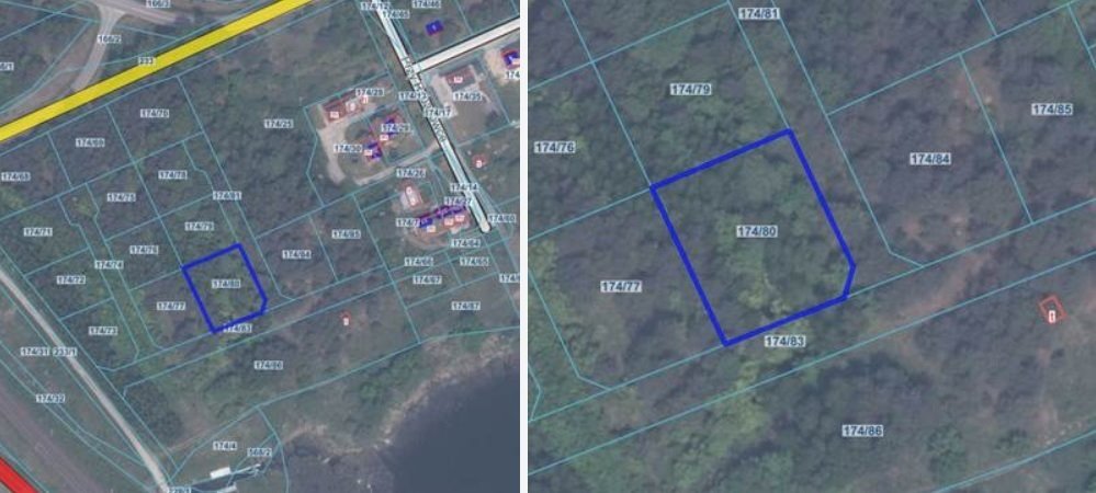 Działka rekreacyjna 1046 m² z dostępem do jeziora Gonty  1 046m2 Foto 1