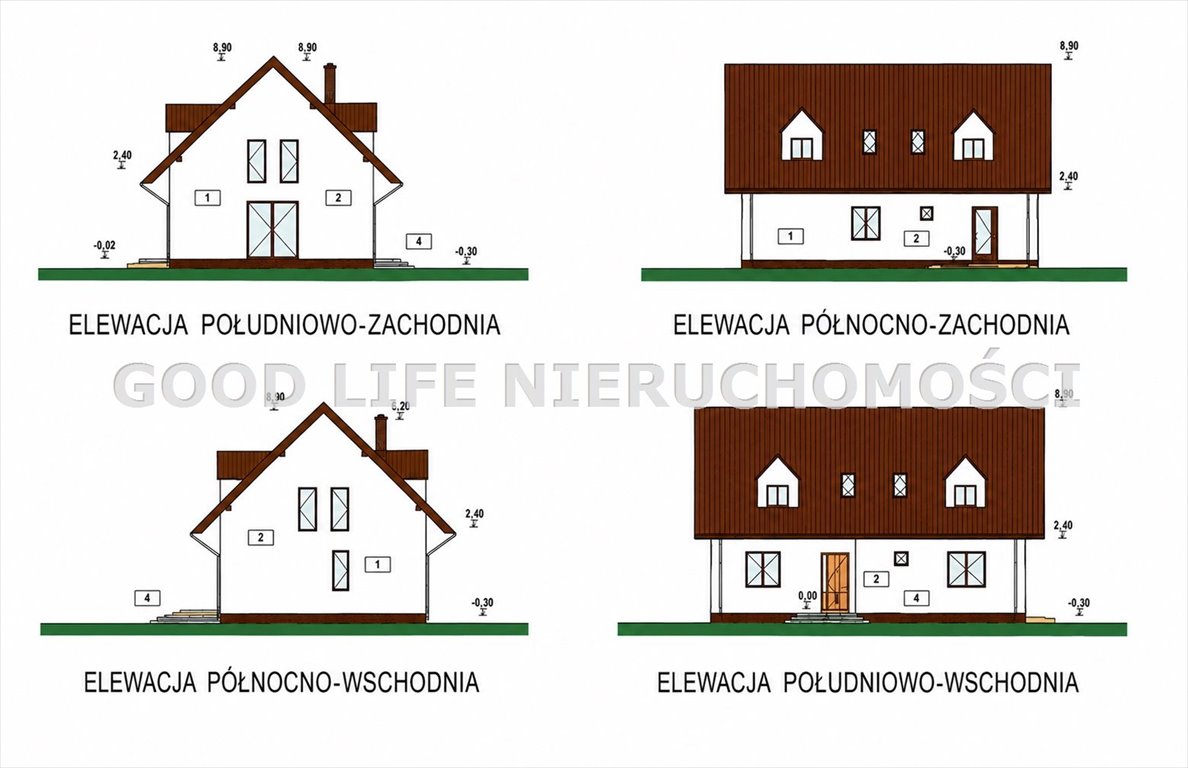 Nowoczesny dom 196 m² w Krasnem - przestrzeń dla rodziny Krasne  239m2 Foto 1