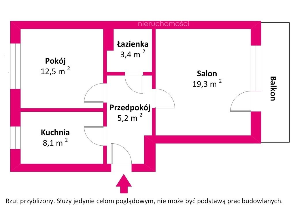 Mieszkanie dwupokojowe na sprzedaż Szczytno, Nauczycielska  52m2 Foto 14