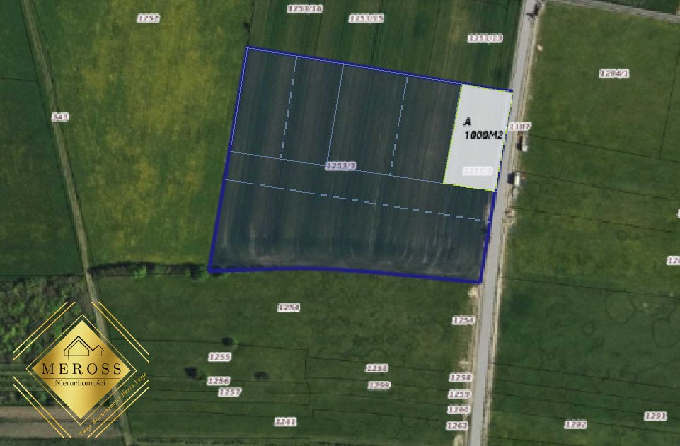 Działka budowlana na sprzedaż Mstów  1 000m2 Foto 1