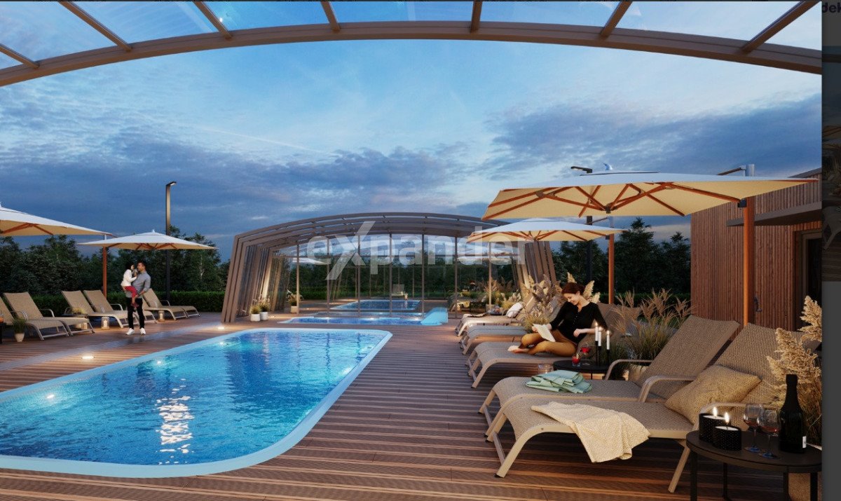 Apartament 2 pok. z basenem i blisko morza w Sztutowie Sztutowo, Mierzeja Park  37m2 Foto 1