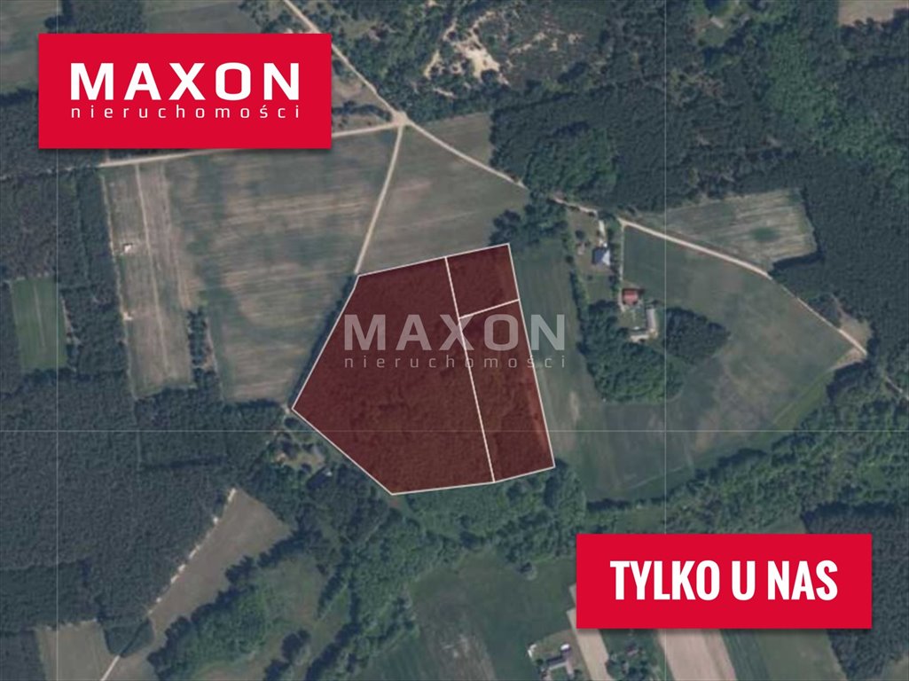 Działka leśna 56 548 m² w Łopacinie – idealna dla miłośników natury Łopacin  56 548m2 Foto 1