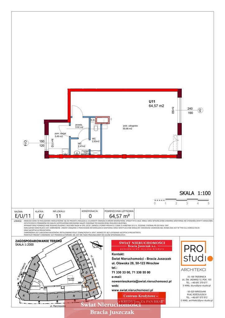 Lokal użytkowy na sprzedaż Trzebnica  65m2 Foto 3