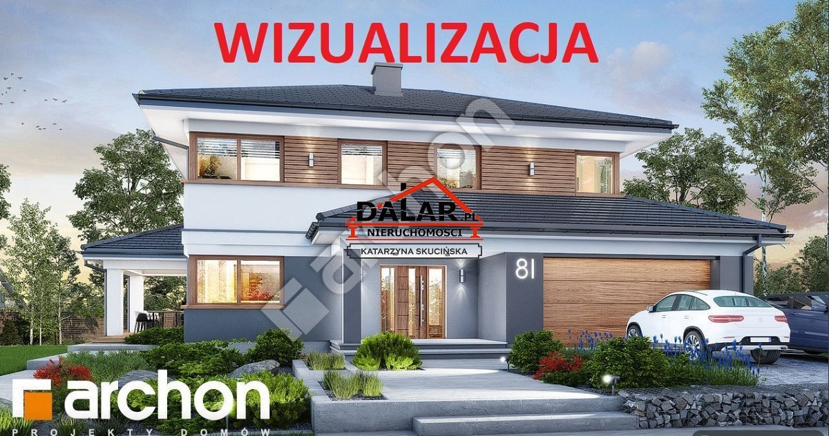 Nowoczesny dom 300 m2 z garażem w stanie deweloperskim zapraszam Złotokłos  300m2 Foto 1