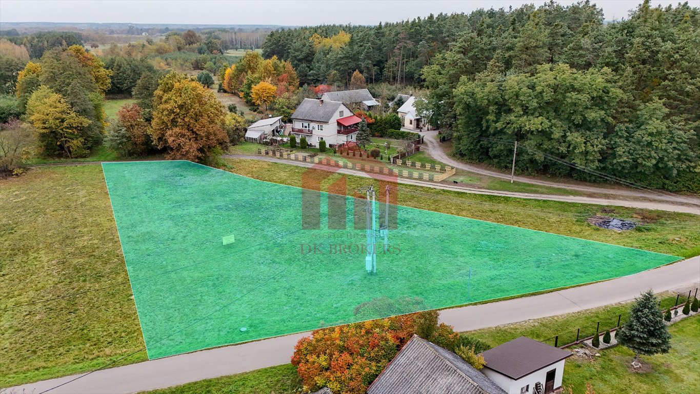 Działka 28 arów z warunkami zabudowy w Woli Ocieckiej Wola Ociecka  2 800m2 Foto 1