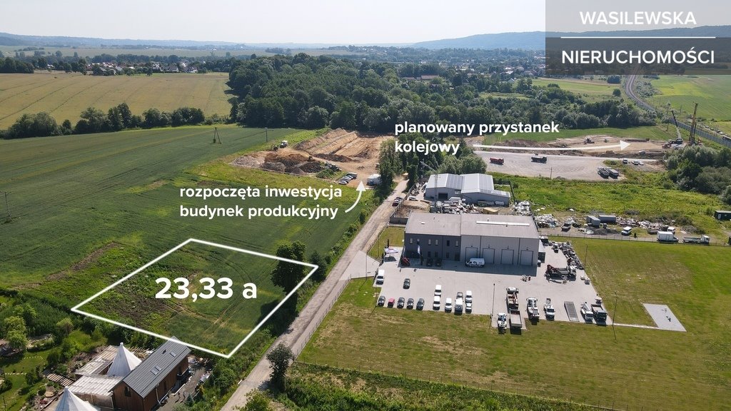 Działka komercyjna na sprzedaż Pisary  2 333m2 Foto 2