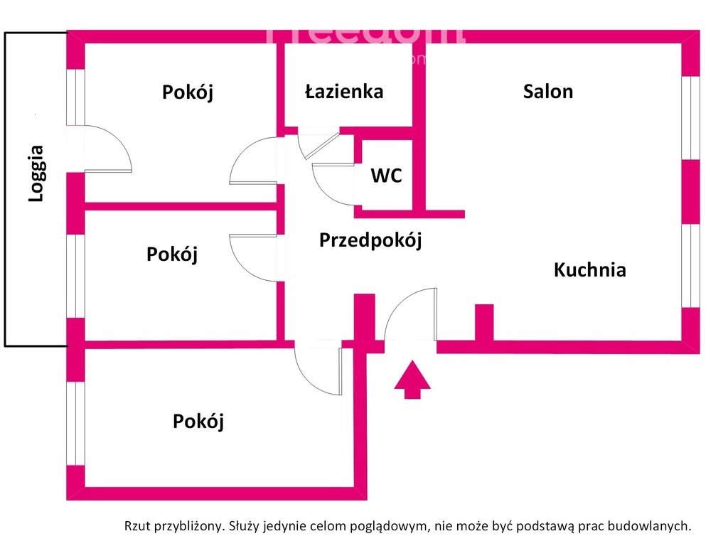 Mieszkanie czteropokojowe  na sprzedaż Kraków, Leonida Teligi  59m2 Foto 6