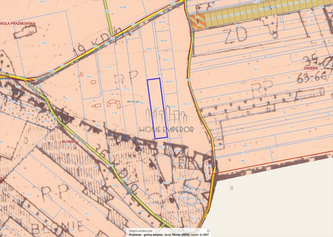 Do sprzedania działka 10 004 m² pod zabudowę zagrodową Błonie, Południowa  10 004m2 Foto 1