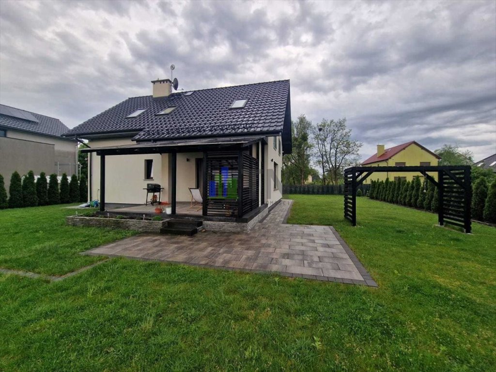 Nowoczesny dom 119m2 z garażem, ogrzewaniem podłogowym i alarmem Kamieniec Wrocławski  119m2 Foto 1