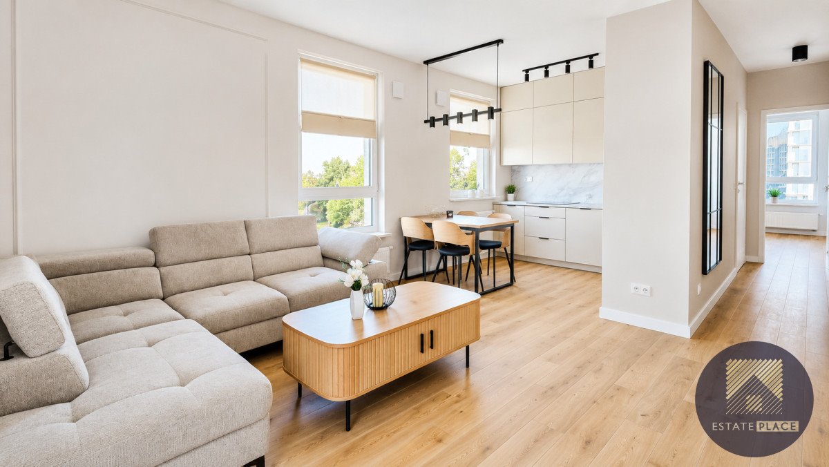 Na sprzedaż eleganckie 3-pokojowe mieszkanie 63,5 m² w Warszawie Warszawa, Mokotów, Bluszczańska  64m2 Foto 1