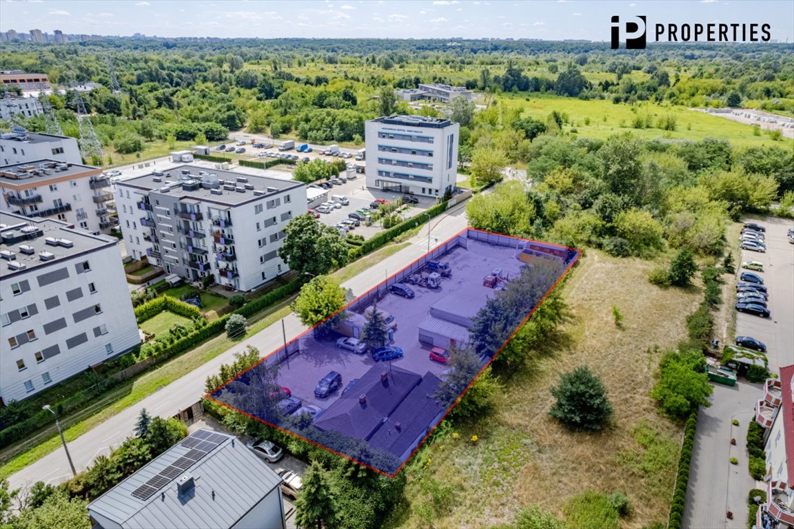 Działka przemysłowo-handlowa pod dzierżawę Warszawa, Białołęka, Kasztanowa  1 700m2 Foto 2