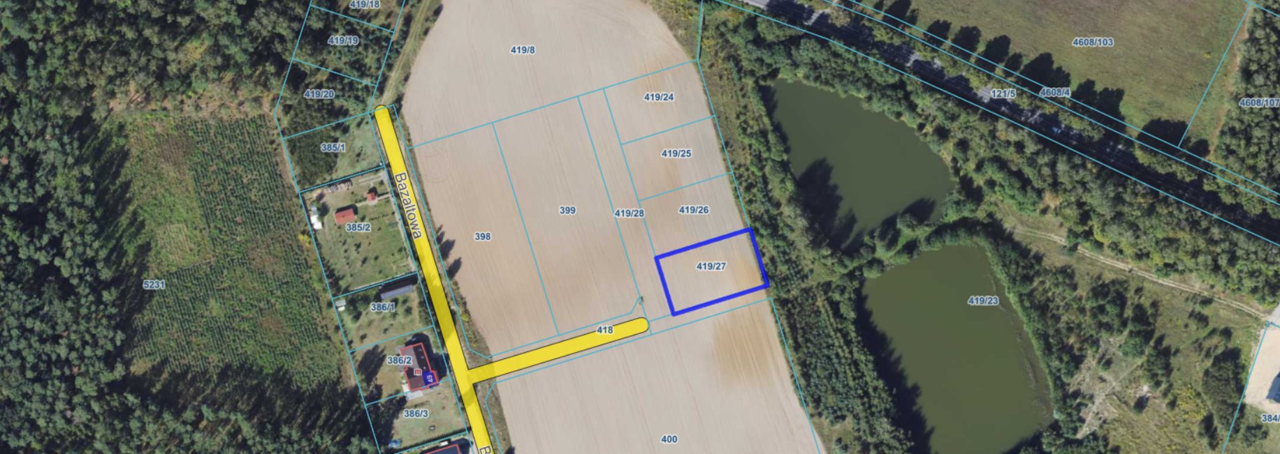 Na sprzedaż działka 1166 m² z MPZP w Nieżywięciu Nieżywięć  1 166m2 Foto 1