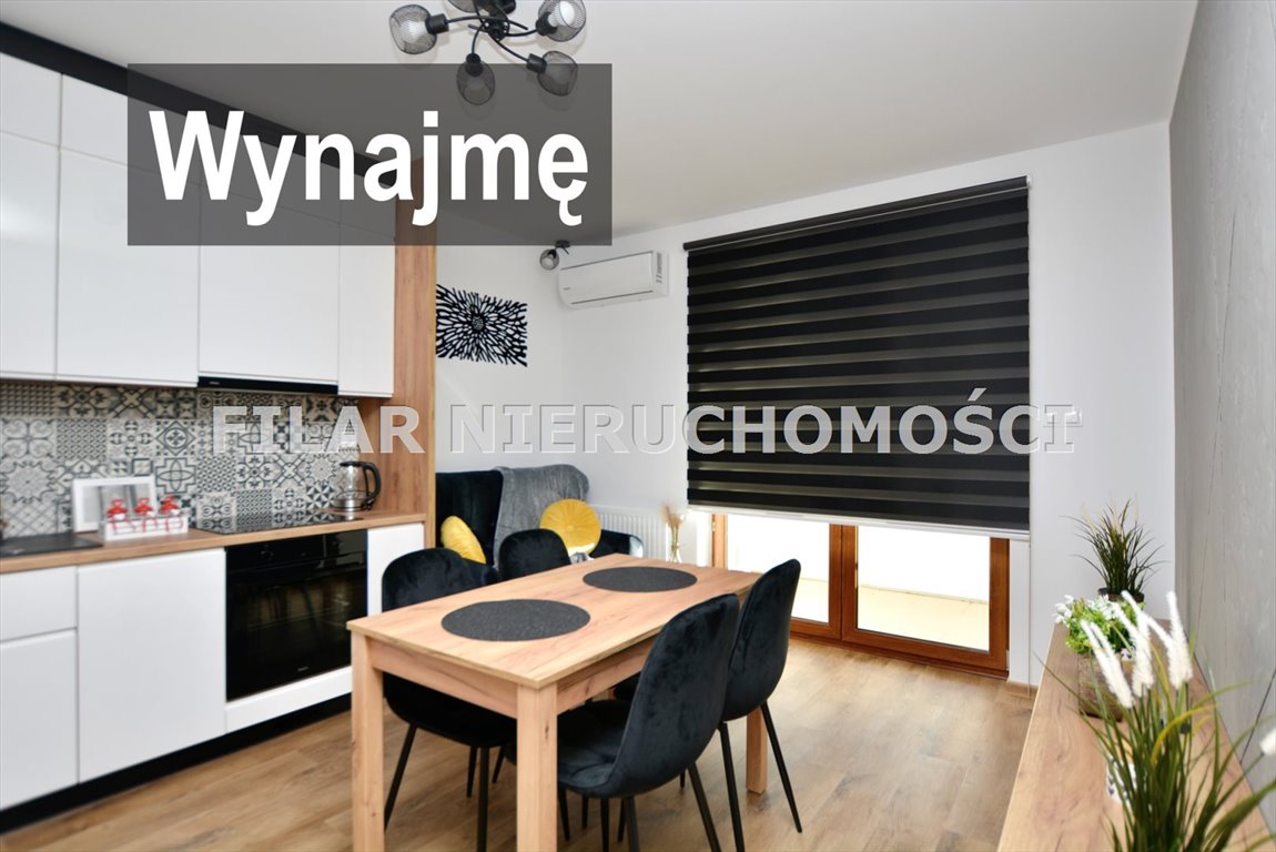 Klimatyzowane 2 pokoje z balkonem i garażem w Lubinie Lubin, Zalesie  38m2 Foto 1