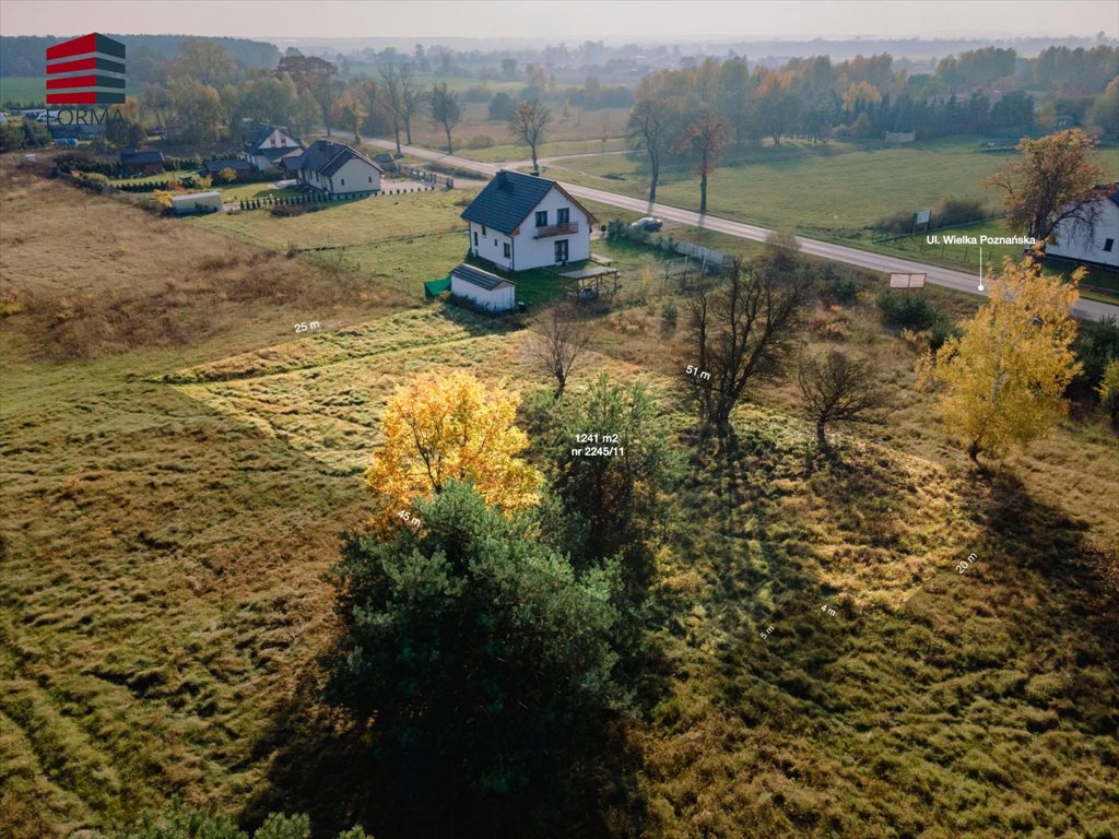 Działka budowlana na sprzedaż Rogoźno, Rogoźno, Strzelecka 2245/11  1 241m2 Foto 2