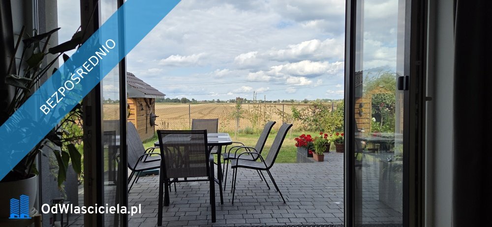 Nowoczesny dom 180 m² z dużym tarasem i garażem w Pogroszewie Pogroszew-Kolonia, Rumiankowa 14  180m2 Foto 1