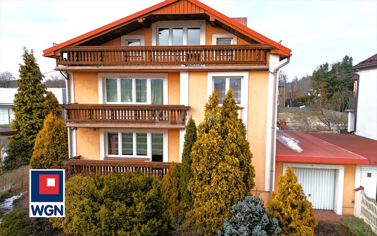Przestronny dom 160 m2 z balkonami i wysoką piwnicą Zawiercie, Łagodna  160m2 Foto 1