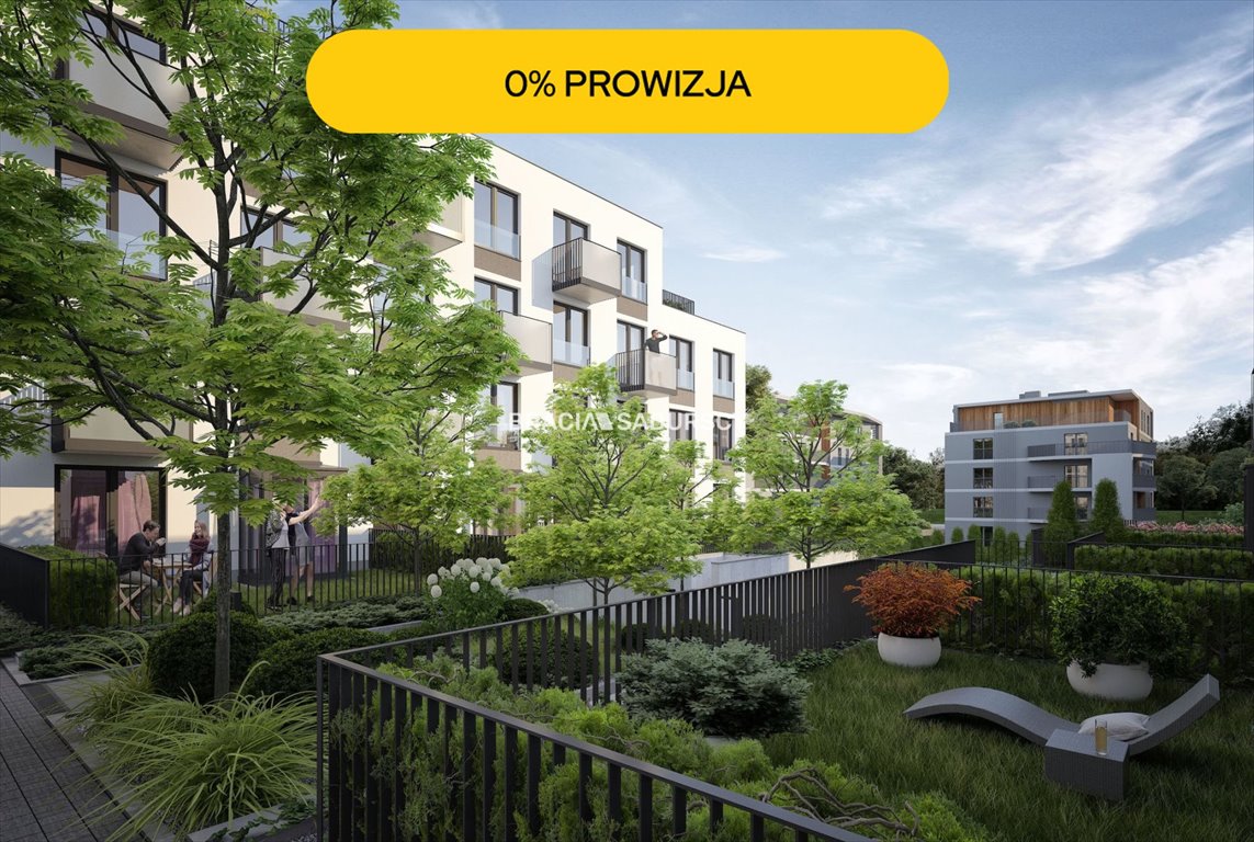 Sprzedam nowoczesne 2-pokojowe mieszkanie z tarasem i strefą coworkingową Kraków, Bronowice, Bronowice, Na Błonie  41m2 Foto 1